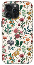 Load image into Gallery viewer, Colorful Watercolor Flowers - Phone Case