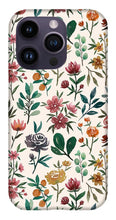 Load image into Gallery viewer, Colorful Watercolor Flowers - Phone Case