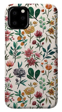 Load image into Gallery viewer, Colorful Watercolor Flowers - Phone Case