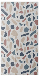 Cool Terrazzo Pattern - Beach Towel