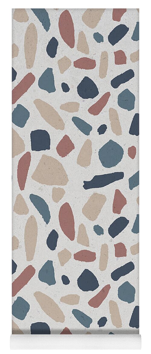 Cool Terrazzo Pattern - Yoga Mat