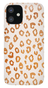 Copper Leopard Print - Phone Case
