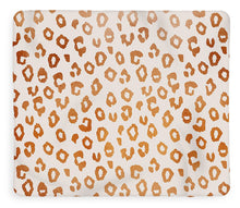 Load image into Gallery viewer, Copper Leopard Print - Blanket