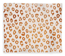 Load image into Gallery viewer, Copper Leopard Print - Blanket