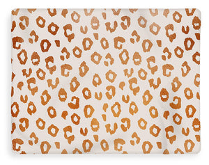 Copper Leopard Print - Blanket