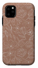 Load image into Gallery viewer, Copper Magnolia Pattern - Phone Case