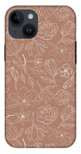 Load image into Gallery viewer, Copper Magnolia Pattern - Phone Case