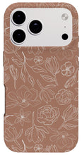 Load image into Gallery viewer, Copper Magnolia Pattern - Phone Case