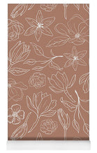 Load image into Gallery viewer, Copper Magnolia Pattern - Yoga Mat