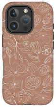 Load image into Gallery viewer, Copper Magnolia Pattern - Phone Case