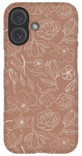 Load image into Gallery viewer, Copper Magnolia Pattern - Phone Case