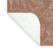 Load image into Gallery viewer, Copper Magnolia Pattern - Blanket