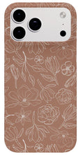 Load image into Gallery viewer, Copper Magnolia Pattern - Phone Case