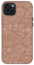 Load image into Gallery viewer, Copper Magnolia Pattern - Phone Case