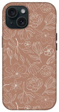 Load image into Gallery viewer, Copper Magnolia Pattern - Phone Case