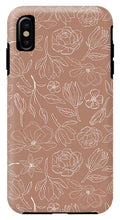 Load image into Gallery viewer, Copper Magnolia Pattern - Phone Case
