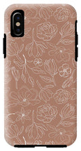 Load image into Gallery viewer, Copper Magnolia Pattern - Phone Case