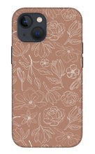 Load image into Gallery viewer, Copper Magnolia Pattern - Phone Case
