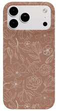 Load image into Gallery viewer, Copper Magnolia Pattern - Phone Case