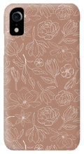 Load image into Gallery viewer, Copper Magnolia Pattern - Phone Case