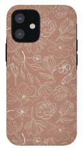 Load image into Gallery viewer, Copper Magnolia Pattern - Phone Case
