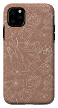 Load image into Gallery viewer, Copper Magnolia Pattern - Phone Case