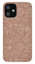 Load image into Gallery viewer, Copper Magnolia Pattern - Phone Case