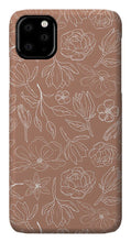 Load image into Gallery viewer, Copper Magnolia Pattern - Phone Case