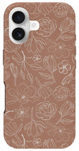 Load image into Gallery viewer, Copper Magnolia Pattern - Phone Case