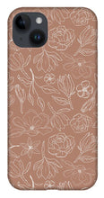 Load image into Gallery viewer, Copper Magnolia Pattern - Phone Case