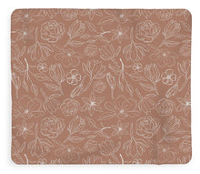 Load image into Gallery viewer, Copper Magnolia Pattern - Blanket
