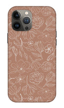 Load image into Gallery viewer, Copper Magnolia Pattern - Phone Case