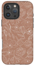 Load image into Gallery viewer, Copper Magnolia Pattern - Phone Case