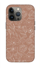 Load image into Gallery viewer, Copper Magnolia Pattern - Phone Case