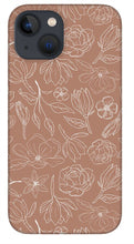 Load image into Gallery viewer, Copper Magnolia Pattern - Phone Case