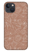 Load image into Gallery viewer, Copper Magnolia Pattern - Phone Case