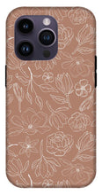 Load image into Gallery viewer, Copper Magnolia Pattern - Phone Case