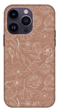 Load image into Gallery viewer, Copper Magnolia Pattern - Phone Case