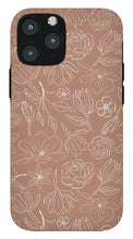 Load image into Gallery viewer, Copper Magnolia Pattern - Phone Case