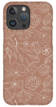Load image into Gallery viewer, Copper Magnolia Pattern - Phone Case
