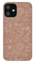 Load image into Gallery viewer, Copper Magnolia Pattern - Phone Case
