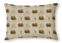 Load image into Gallery viewer, Crab Pattern - Throw Pillow