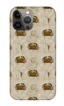Load image into Gallery viewer, Crab Pattern - Phone Case