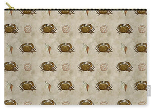 Crab Pattern - Zip Pouch