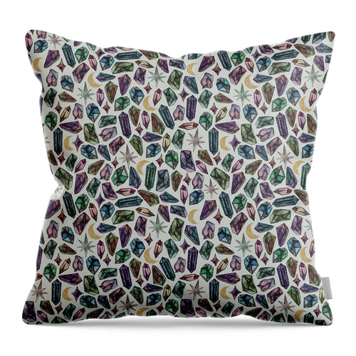 Crystal Pattern - Throw Pillow