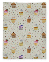 Load image into Gallery viewer, Cupcakes Pattern - Blanket