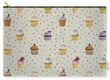 Load image into Gallery viewer, Cupcakes Pattern - Zip Pouch