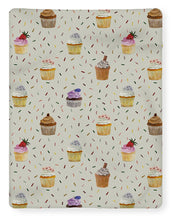 Load image into Gallery viewer, Cupcakes Pattern - Blanket
