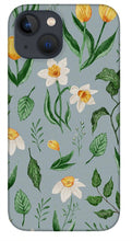 Load image into Gallery viewer, Daffodils and Tulips Pattern - Phone Case