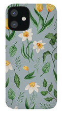 Load image into Gallery viewer, Daffodils and Tulips Pattern - Phone Case